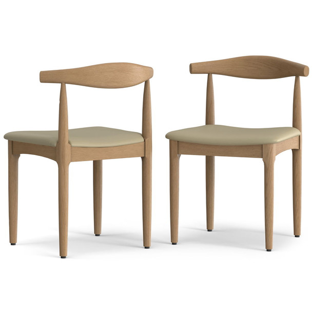 Molly - Dining Chair (Set of 2) - Off White