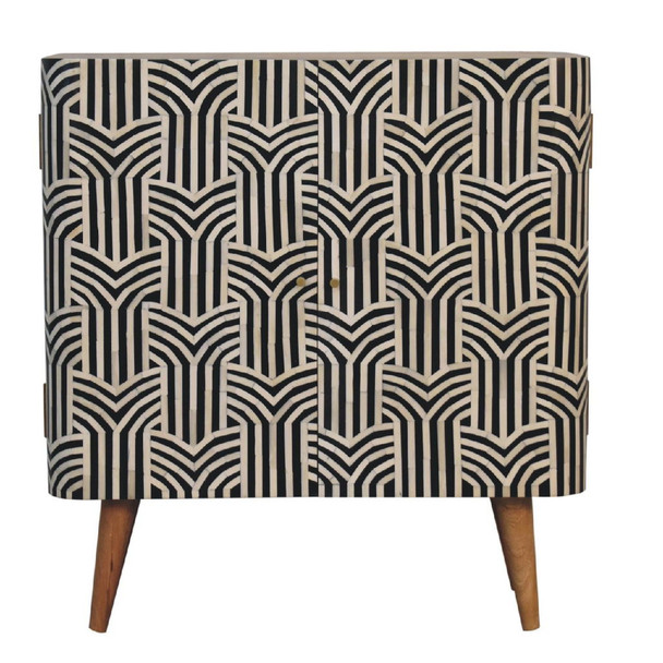 Inlay - Edessa Bone Cabinet - Black