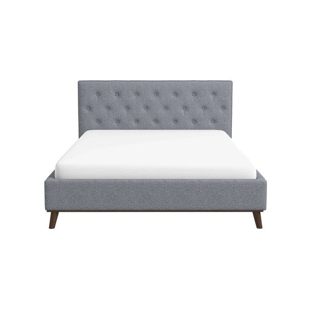 Graceville - King Size Platform Bed - Gray