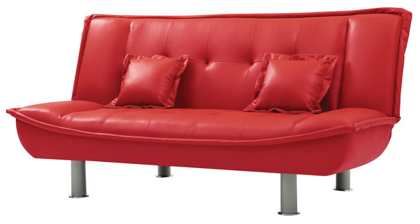 Lionel - Sofa Bed - Red
