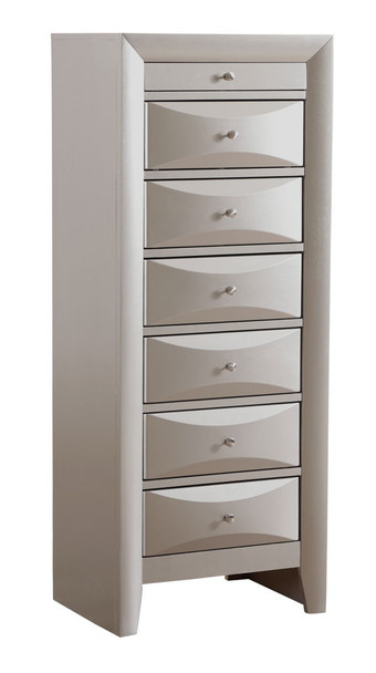 Marilla - 7 Drawer Lingerie Chest - Silver Champagne