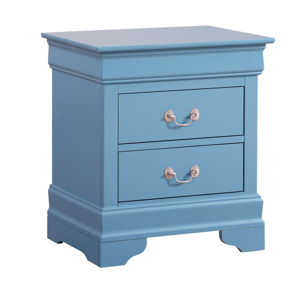 Louis Phillipe - Nightstand - Teal