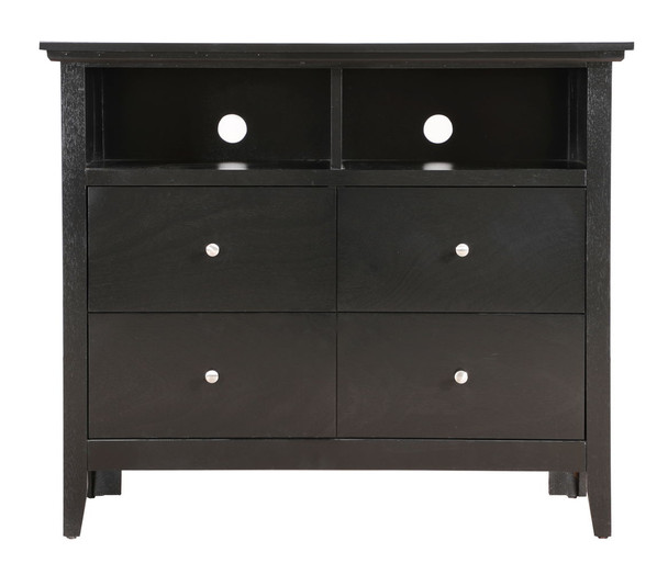 Charming TV Media Chest - Black