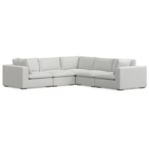 Jasmine - Corner Sectional Sofa - Gray