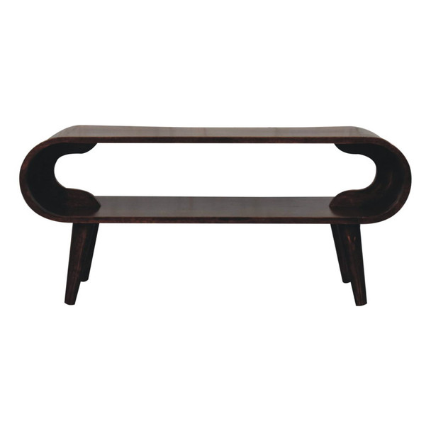 Amaya - Wooden Coffee Table - Walnut