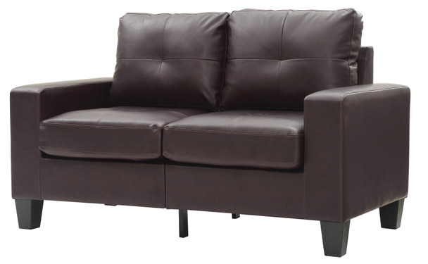Modular Loveseat - Dark Brown