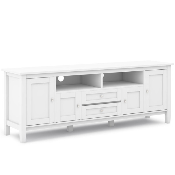 Warm Shaker - TV Media Stand - White