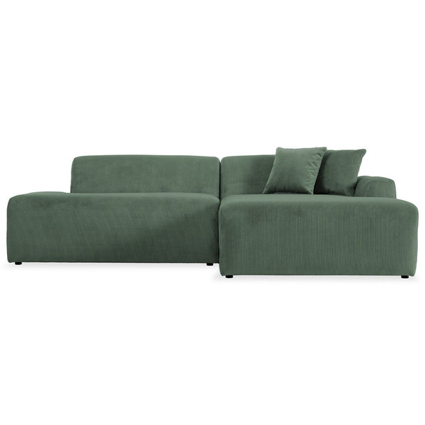 Mar - Sectional Sofa Right Facing - Green