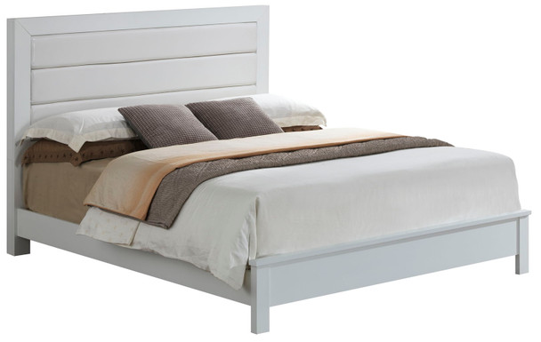 Full Bed Elegant Versatile - White