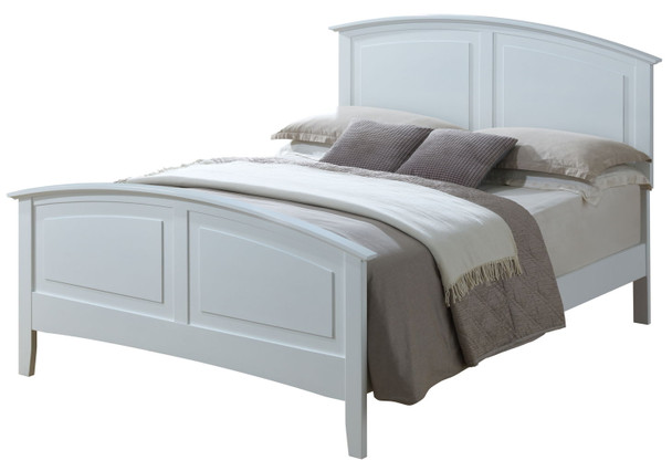 King Bed - White