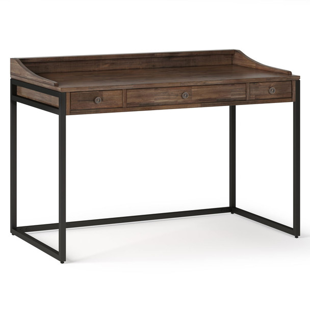Ralston - Small Desk - Rustic Natural Aged Brown