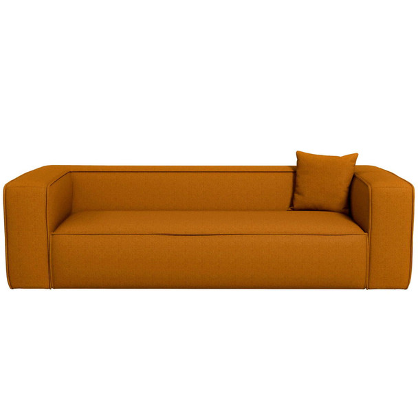 Marshall - Modern Boucle Sofa - Dark Yellow