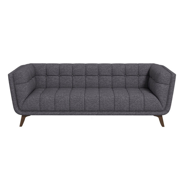 Addison - Large Sofa - Brown / Dark Gray