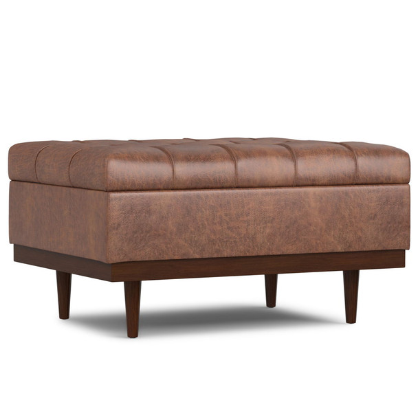 Mariah - Coffee Table Storage Ottoman - Brown