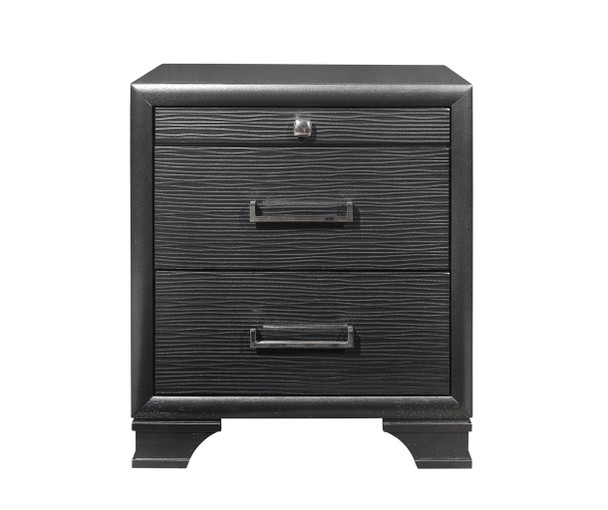 Civic - Nightstand - Gray