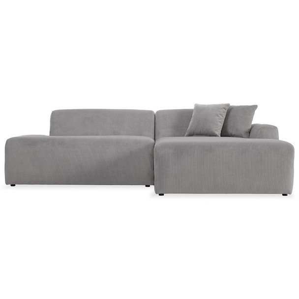 Mar - Sectional Sofa Right Facing - Gray