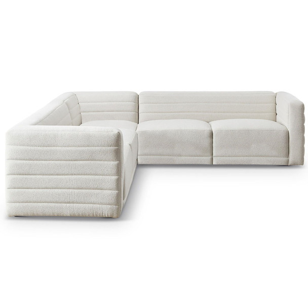 Solo - Corner Sectional Sofa - Cream