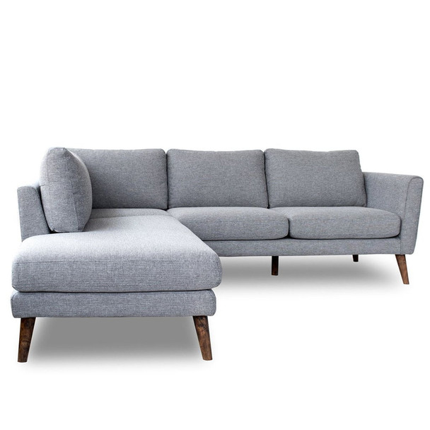 Benson - Sectional Sofa Left Facing Chaise - Gray