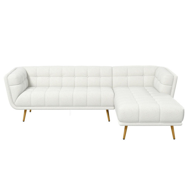 Addison - Right Sectional Sofa - Cream
