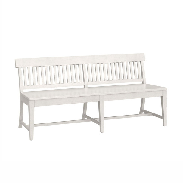 Haidel - Dining Bench - White