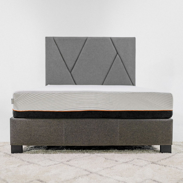 Regen - 10" Queen Size Cooling Copper Infused Memory Foam Mattress - White