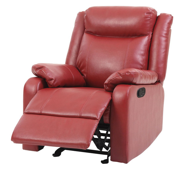 Ward - Rocker Recliner - Red