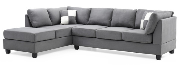 Malone - Versatile Sectional - Gray