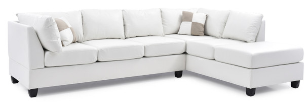 Malone - Sectional - White
