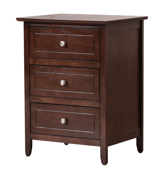 Daniel - Transitional Nightstand - Cappuccino