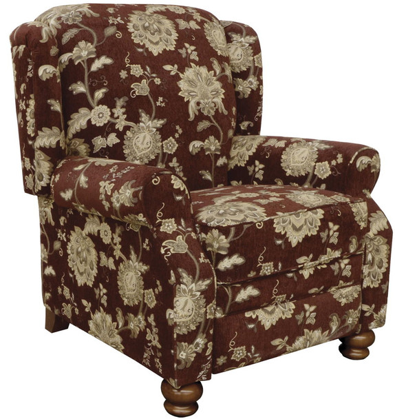 Belmont - Reclining Chair - Merlot