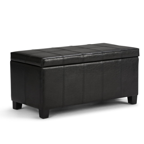 Dover - Upholstered Storage Ottoman Bench Dover - Upholstered Storage Ottoman Bench