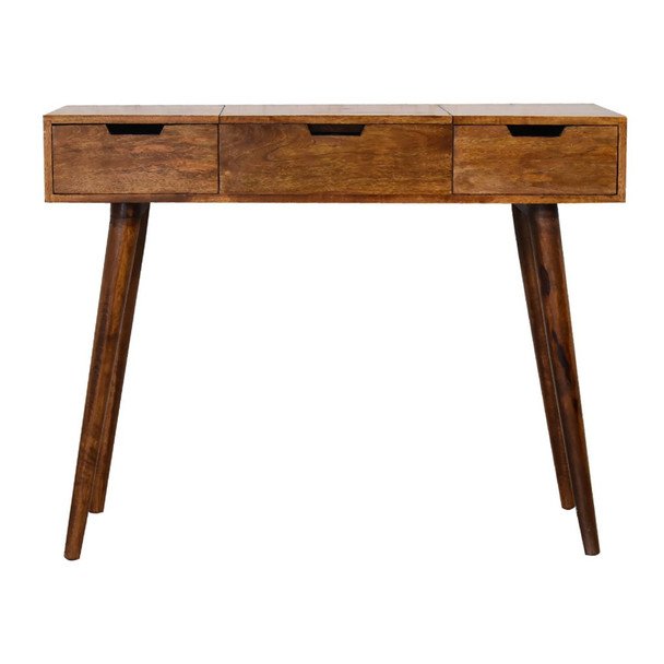 Foldable Mirror Dressing Table