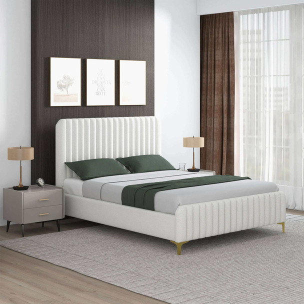 Valery - Upholstered Platform Bed Valery - Upholstered Platform Bed