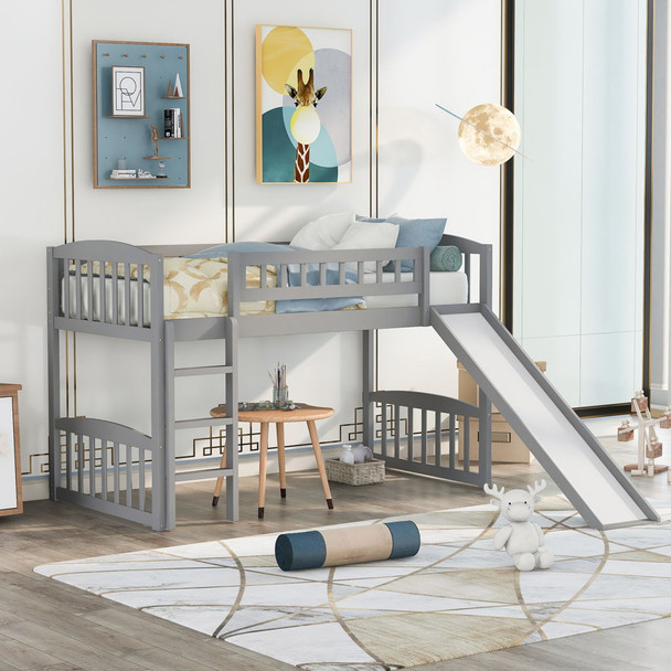 Loft Bed With Slide And Ladder Loft Bed With Slide And Ladder