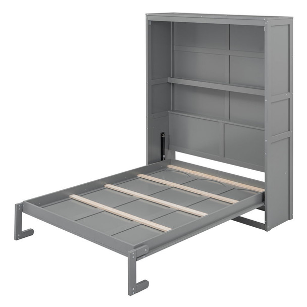 Murphy Wall Bed With Shelves, Space Saving Murphy Wall Bed With Shelves, Space Saving