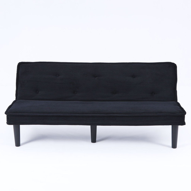 Versatile Corduroy Sofa Bed With Solid Wood Frame Versatile Corduroy Sofa Bed With Solid Wood Frame