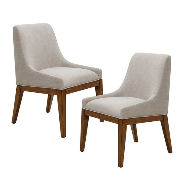 Upholstered Dining Chair (Set of 2) - Gray Upholstered Dining Chair (Set of 2) - Gray