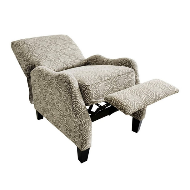Hoffman - Push Back Recliner - Beige Multi Hoffman - Push Back Recliner - Beige Multi