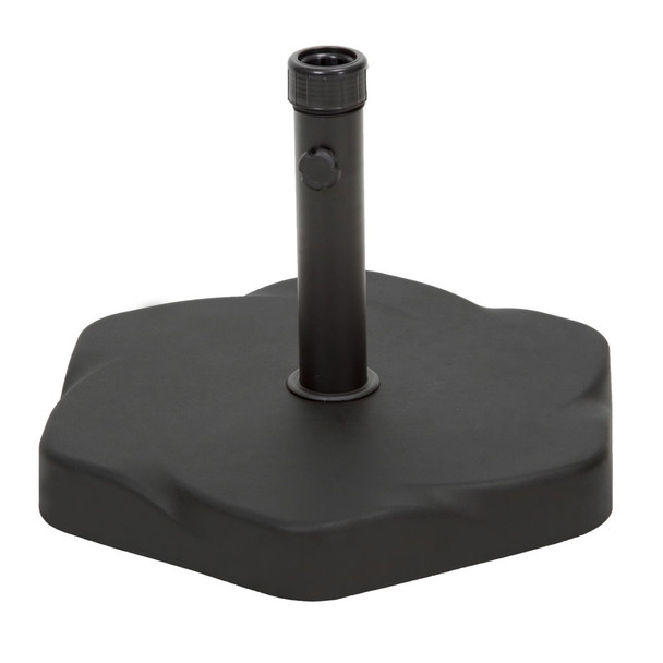 Umbrella Base With Hexagonal Shape - Black Umbrella Base With Hexagonal Shape - Black