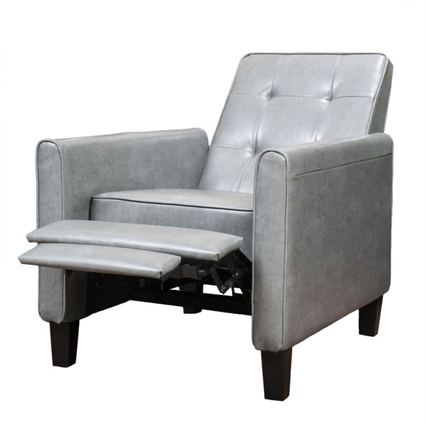 Wide Manual Club Recliner - Dark Gray Wide Manual Club Recliner - Dark Gray