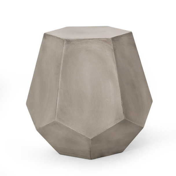 Outdoor Calgary Side Table - Light Gray