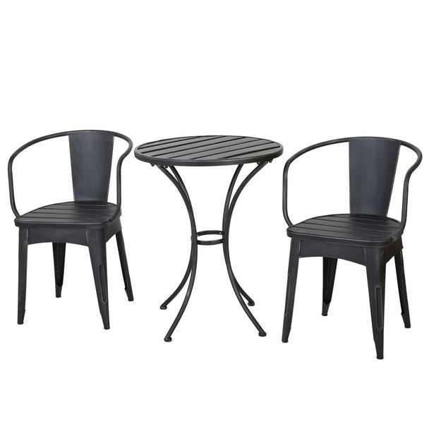 Yearn - 3 Piece Bistro Set With Table And 2 Chairs Yearn - 3 Piece Bistro Set With Table And 2 Chairs