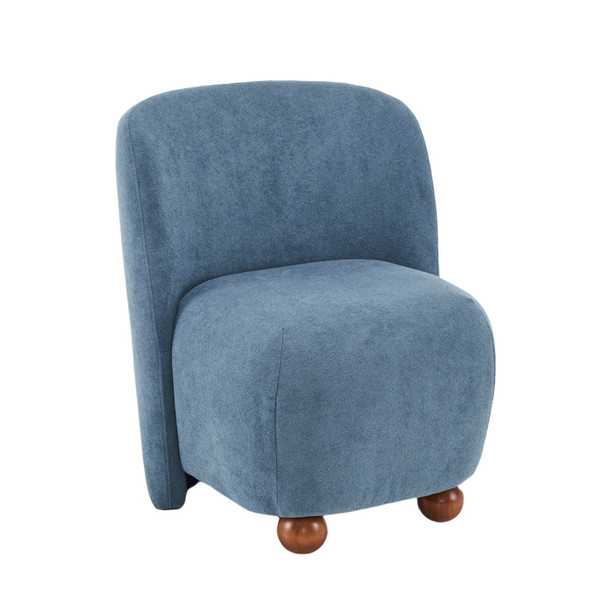 Modern Low Back Accent Upholstered Armless Living Room Chairs, Round Feet Modern Low Back Accent Upholstered Armless Living Room Chairs, Round Feet