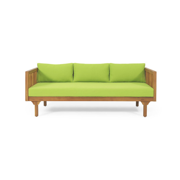 Claremont - 3 Seater Daybed Teak Acacia Wood Water Resistant Cushions Claremont - 3 Seater Daybed Teak Acacia Wood Water Resistant Cushions