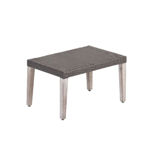 Savannah - Outdoor Wicker And Ottoman - Gray Savannah - Outdoor Wicker And Ottoman - Gray