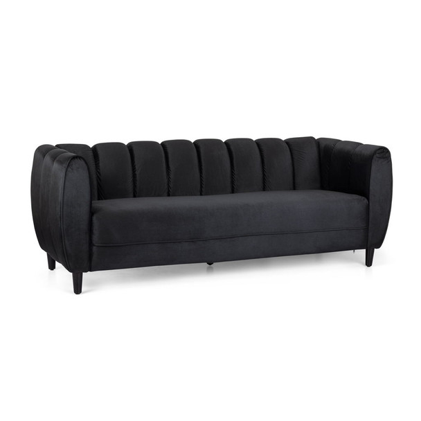 Miranda - Modern Glam Velvet 3 Seater Sofa Miranda - Modern Glam Velvet 3 Seater Sofa