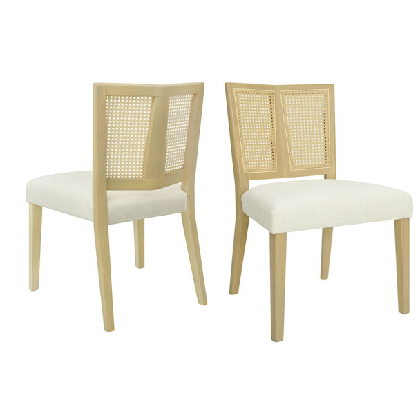 Rattan Dining Chair Without Arms (Set of 2) Rattan Dining Chair Without Arms (Set of 2)