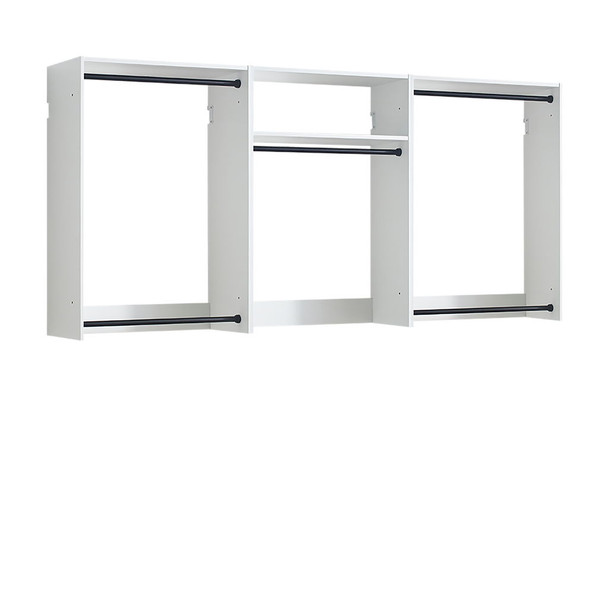 Devi - Wall Mounted Wood Closet System & Modular Design Devi - Wall Mounted Wood Closet System & Modular Design