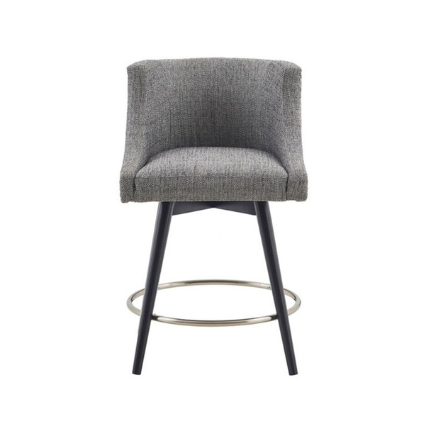 Mateo - Swivel Counter Stool - Gray