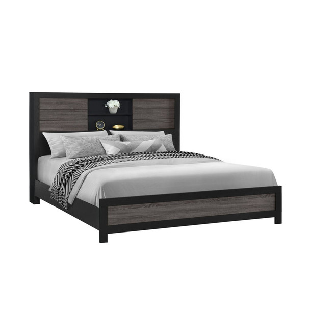 Soluto - Bed With Bookcase Headboard Soluto - Bed With Bookcase Headboard